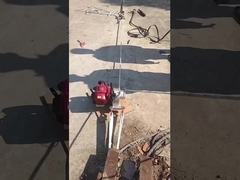 1T draagbare gaswinch voor het trekken en tillen van kabels