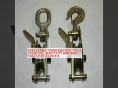 TALENLIFTERING TOWER EDUCATIE TOOLS HOOK TYPE Zwaar draad touw SNACH PULLEY BLOCK