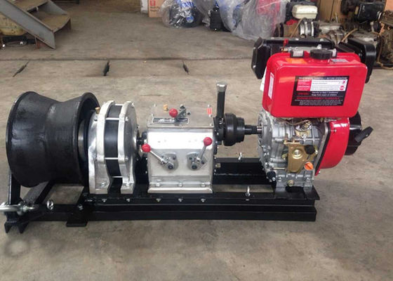 kopen 5 ton capaciteit Dieselmotor met hoge snelheid draadtouwwinch voor zwaar trekken online manufacture