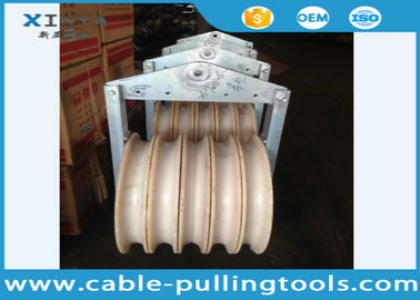 kopen 5 NYLON-WHEELS DIAMETER 660 mm GEBUNDELD CONDUCTER PULLEY voor overhead lijn transmissie online manufacture