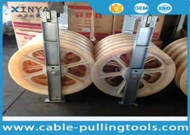 kopen Lijn die van de de Katrolmacht van de grote Diameter de Gebundelde Leider Materiaalblok met Vijf Nylon Wiel 660mm vastbinden online manufacture