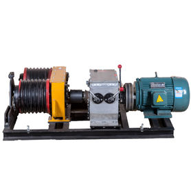 kopen 5 Ton Double Capstan Electric Engine-de Trekker van de Kabelkruk voor Machtsbouw online manufacture