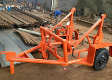 kopen Multifunctionele Ondergrondse Kabelhulpmiddelen 3 Ton van de kabeltrommel de aanhangwagen voor het vervoeren online manufacture