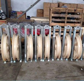 kopen Van de de Lijn Basisbouw van de vezel Optische Kabel de Hulpmiddelen Grote diameter φ660x100mm die Katrolblokken vastbinden online manufacture