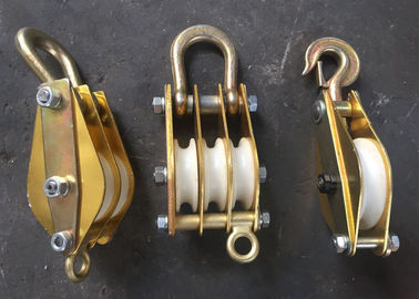 kopen Het Blok van de aluminiumlegering en Uitrustingskatrol 20KN voor Machtsbouw online manufacture