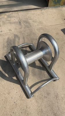 kopen 10KN Nominale Belasting Zware Aluminium Rechte Kabelrol voor Soepele Draadtrekking in Ondergrondse & Bovengrondse Kabelinstallatie online manufacture