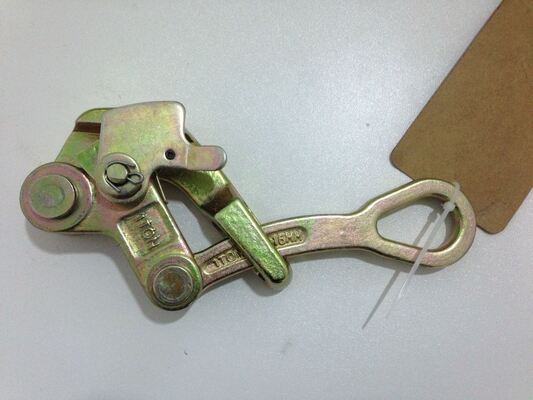 kopen Heavy-Duty 2-Ton Cable Pulling Clamp with Anti-Slip Serrated Jaws for 4-22mm Wire Ropes online manufacture