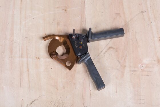 kopen Zware ratchetskabelsnijmachine met hoogsterke stalen lemmen voor koper- en aluminiumdraden online manufacture