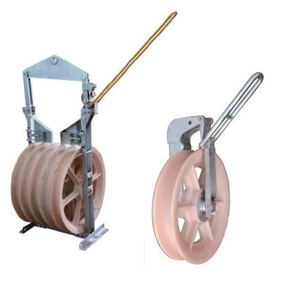 kopen 660mm Dia Wheels Helicopter Stringing Blocks voor Proefwire rope online manufacture