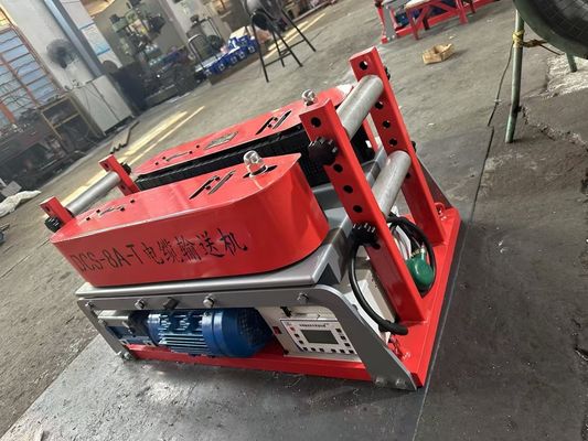 DSJ 180 kabelpulling machine voor de overdracht van stroom- en besturingskabels in elektriciteitscentrales en substations