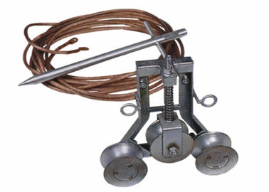 GROUNDING PULLEY BLOCK GROUNDING CABLE HANGING PULLEYS met drie wielen voor lijntransmissie