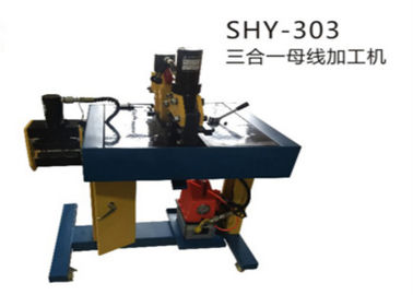 Schuw-303 multifunctie Hydraulische Busbar Bewerkermachine voor Knipsel, Ponsen en het Buigen