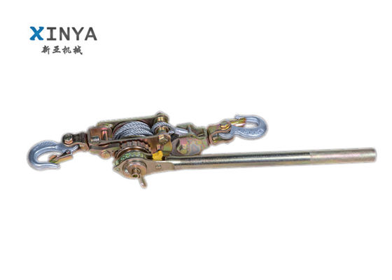 2 Ton kabeltrekkracht met ratel met corrosiebestendig staal en 360º handgreepbeweging voor het spannen in de bouw