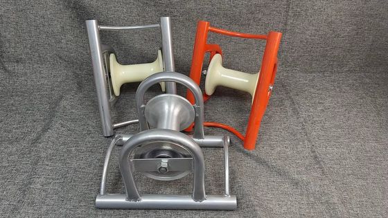Kabelblok Kleine kabelroller voor draadtouw-kabeltrekkers