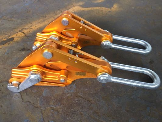Corrosion Resistant Aluminum Alloy Cable Clamps with 40KN Rated Load and 32mm Max Opening for Power Construction