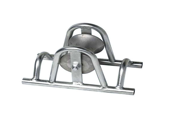 Heavy-Duty Aluminium Frame Straight Line Cable Roller met 3in Diameter Cable Capacity en Corrosion-Resistant Design